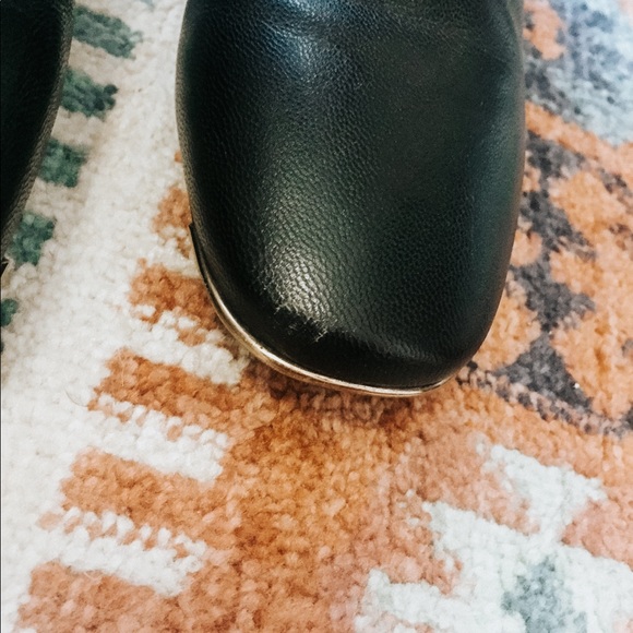 Tory Burch Black Leather Boots - Picture 3 of 8